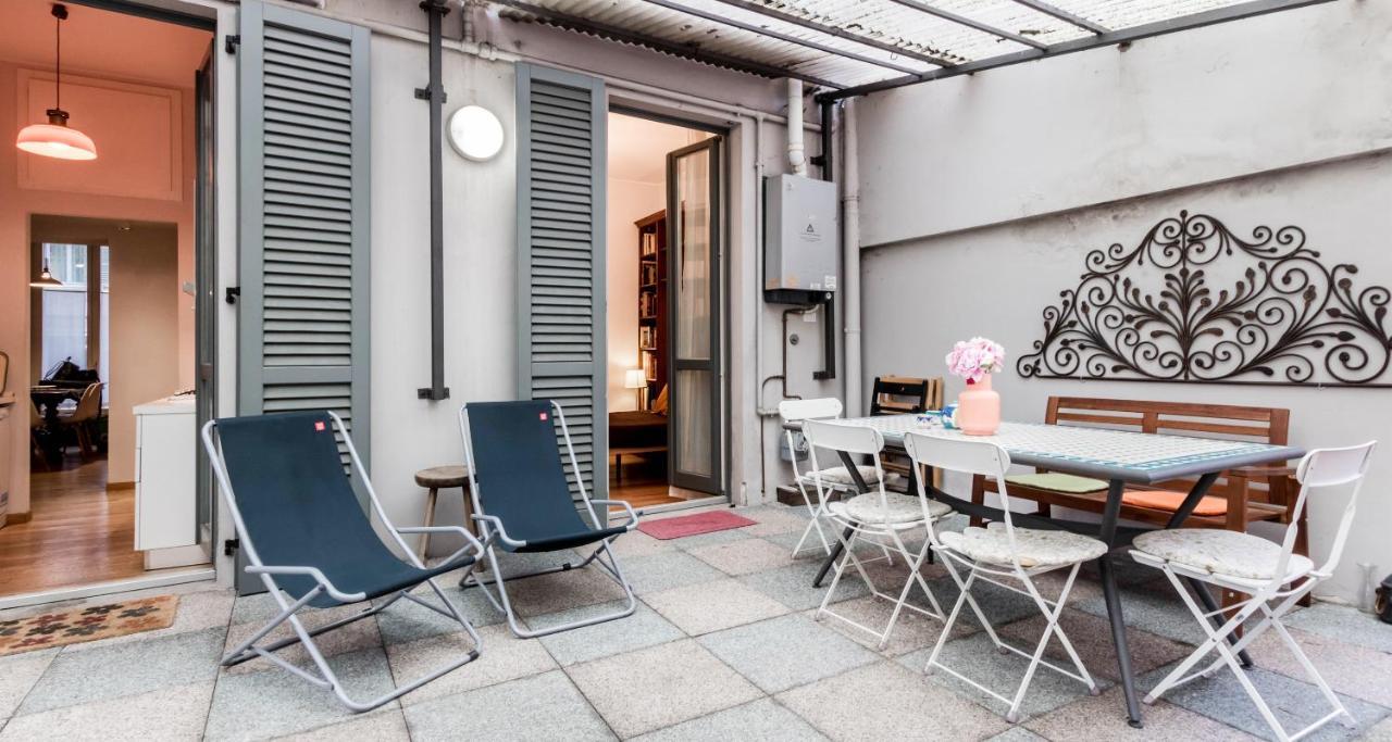 Joivy Apt For 6 With Big Terrace In Milan Centro Storico Eksteriør billede